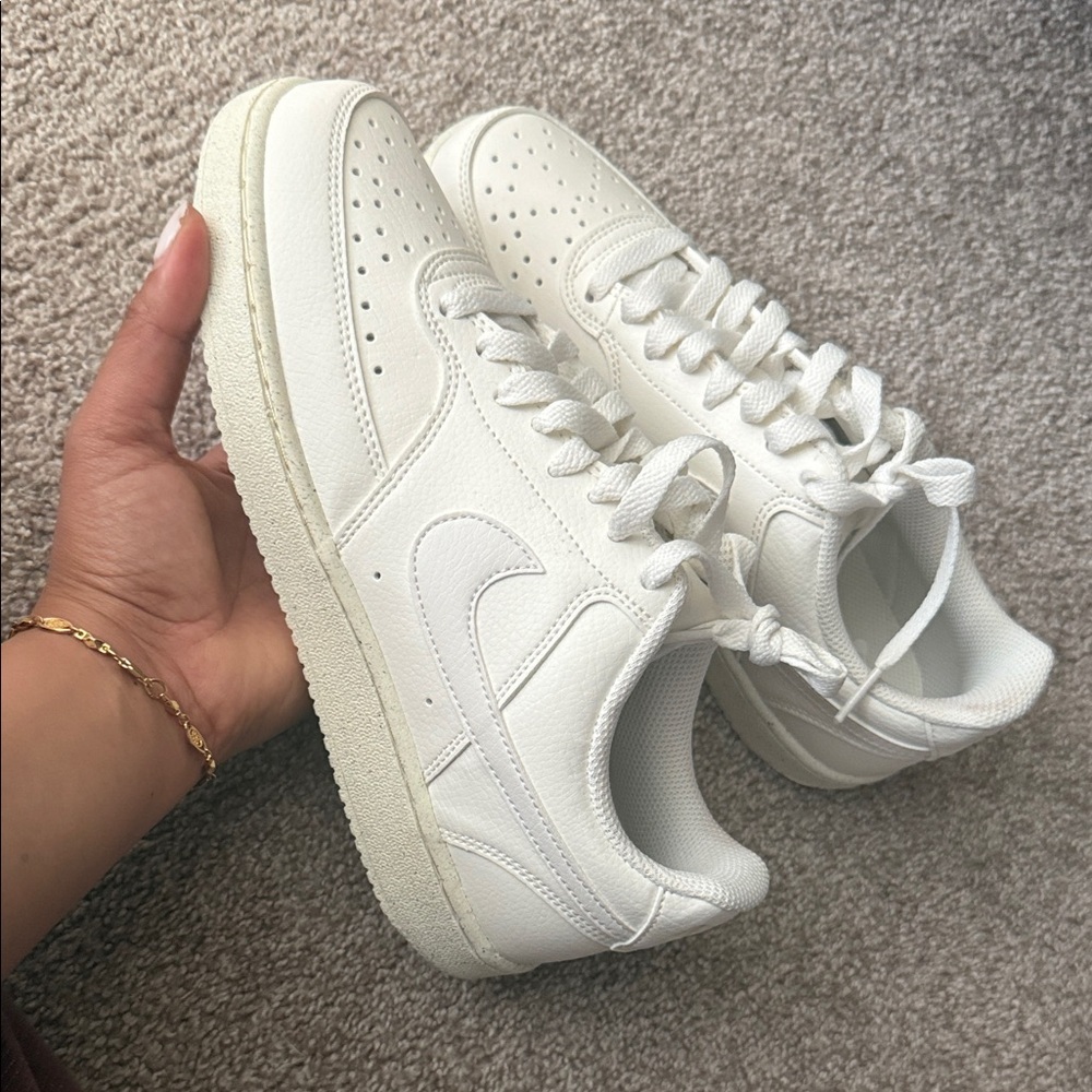 NWT Nike Women's White Sneakers - Picture 2 of 7